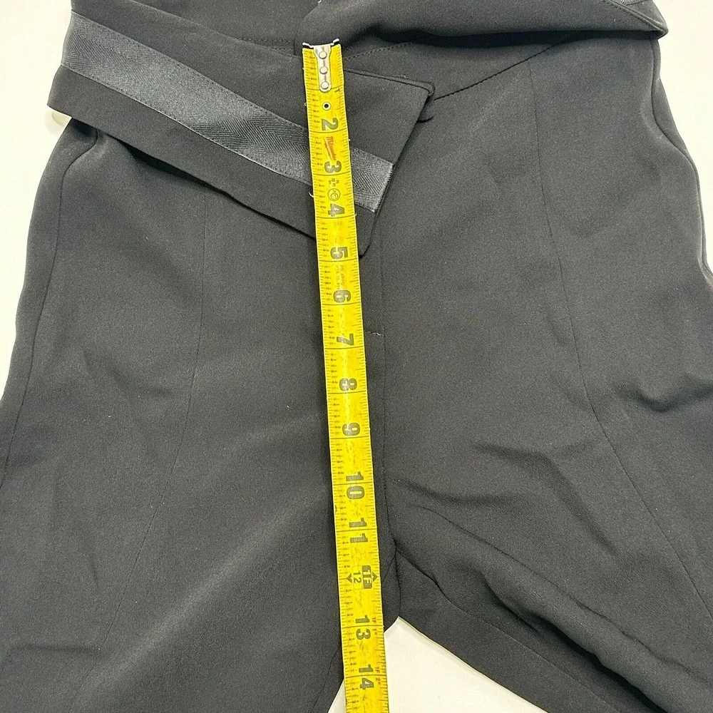 NWT Nocturne Womens Size M 38 Black Casual Flare Pants $115 Turkey Polyester New
